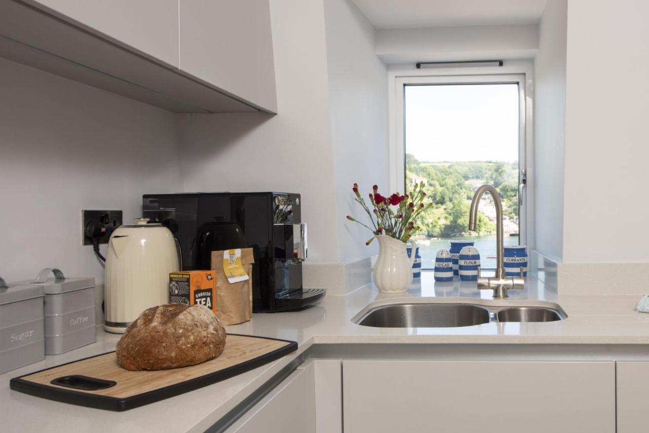 Fowey Penthouse, Fowey Apartment Luaran gambar