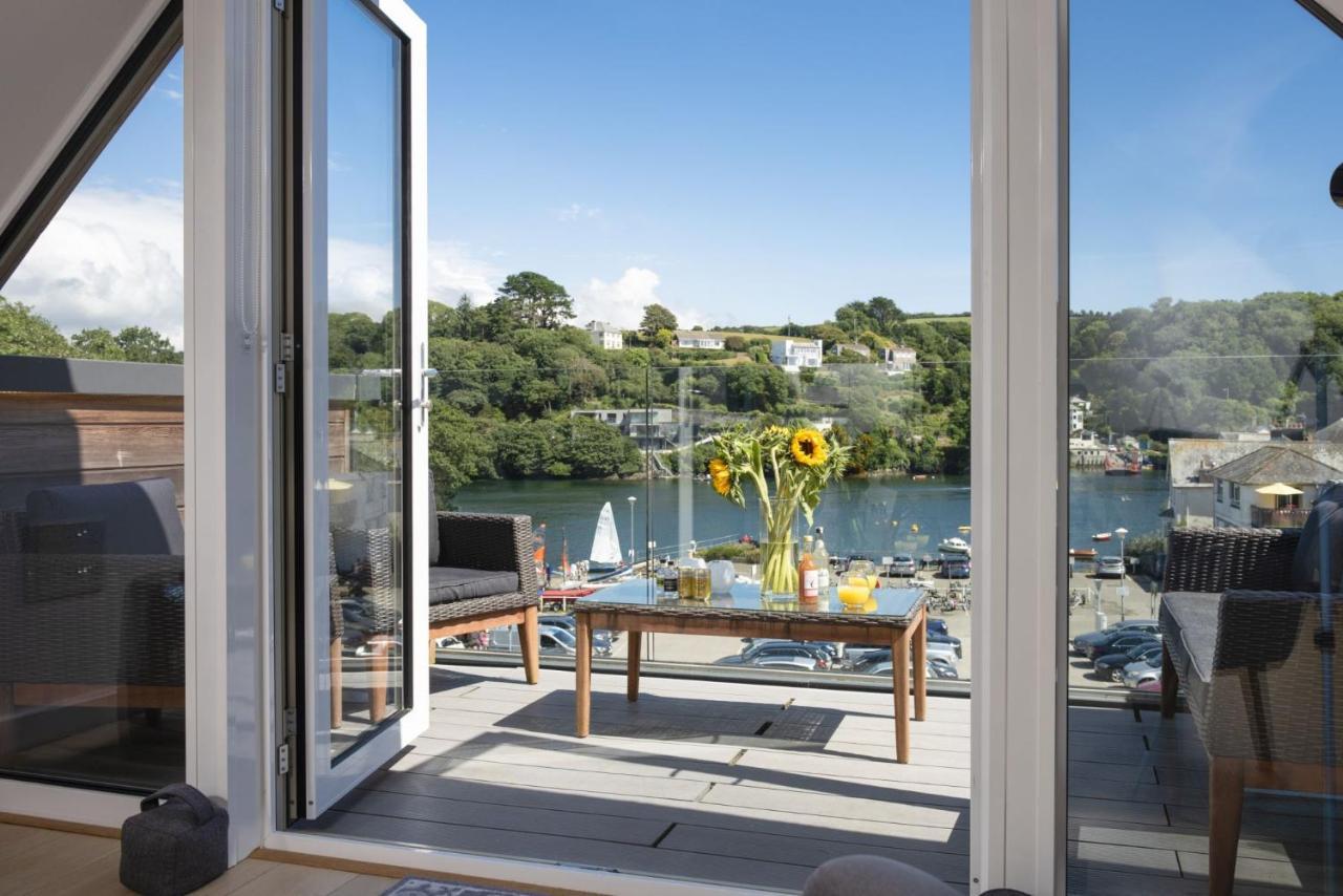 Fowey Penthouse, Fowey Apartment Luaran gambar